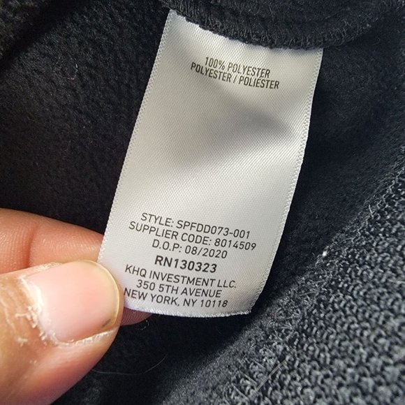 Spyder Mens Large 1/4 Zip Hoodie Sweater Long Sleeve Winter Warm Casual - Picture 5 of 10